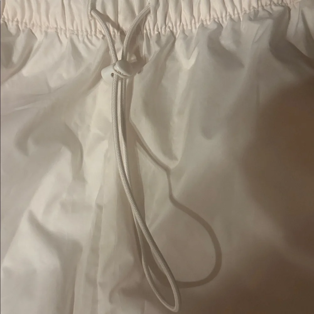 adidas Cream Track Pants with Pink Stripe Accents - Picture 4 of 5